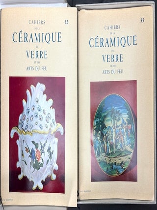 Cahiers de la Ceramique du Verre et des Arts du Feu, Nos. 32-39, 1963-1967