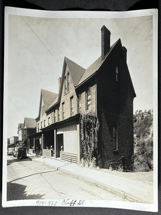 15 original 8x10 photos of Braddock & North Braddock, PA, 1940s
