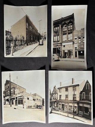 15 original 8x10 photos of Braddock & North Braddock, PA, 1940s