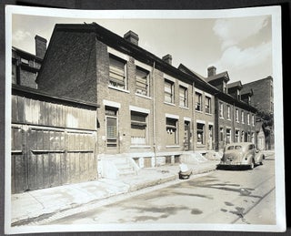 15 original 8x10 photos of Braddock & North Braddock, PA, 1940s