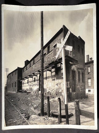 15 original 8x10 photos of Braddock & North Braddock, PA, 1940s