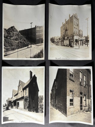 15 original 8x10 photos of Braddock & North Braddock, PA, 1940s