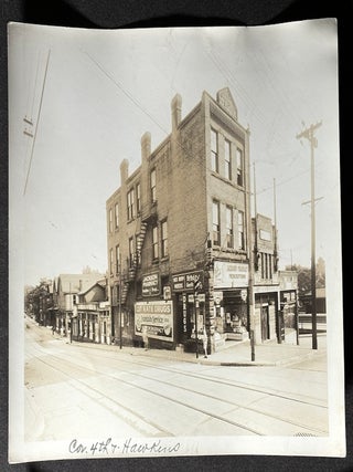 15 original 8x10 photos of Braddock & North Braddock, PA, 1940s