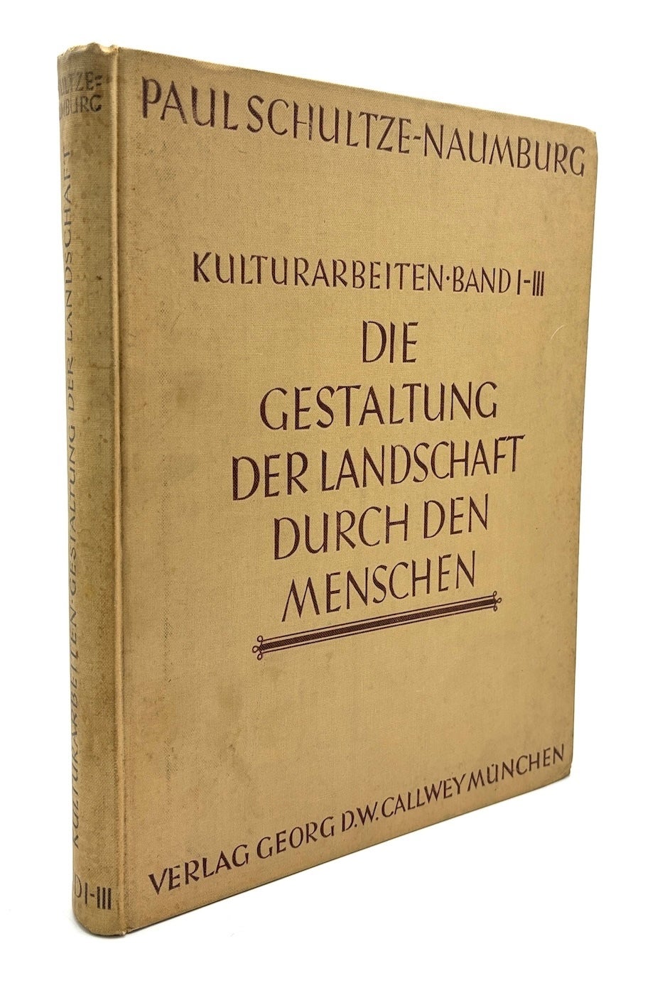 Die Gestaltung der Landschaft durch den Menschen, Kulturarbeiten