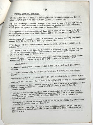 Johnson With Eyes Open (1964 booklet from SDS's Political Education Project)