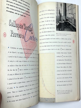 1939 large promotional book on the engineering of SMITH CASING