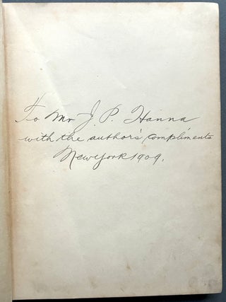 A Fantasy of Mediterranean Travel (1909, inscribed by author)