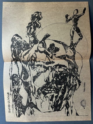 Nitty-Gritty Vol. 2 no. 2, 1977 with 5 laid in broadsides incl. Bukowski's "86'd"
