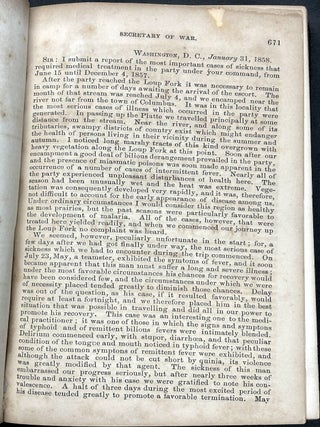 Message from the President of the United States, Vol. II, Part II: Report of the Secretary of War (Continued)