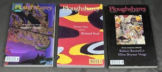 Item #H39159 Ploughshares Vol. 22 nos. 1-4, 1996-1997. Marilyn Hacker, Robert Boswell Richard...