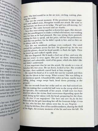 Peregrine, signed first edition (Edgar winner)