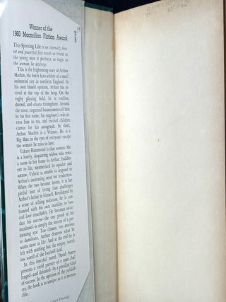 This Sporting Life, A Novel