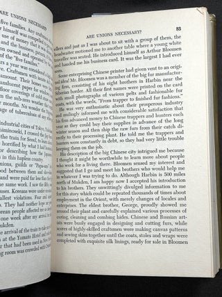 Are Unions Necessary? (1954 inscribed first edition in dj)