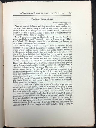 Letters of Henry Adams Vol. 1, 1858-1891, Vol 2, 1892-1918 - limited editions