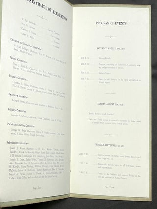 District No. 15 of Allegheny County, Pennsylvania in the Great War: A History of Activities at Home and Abroad from the Declaration of War in 1917 to the Home-comings in 1919 -- with Harrison Township Programme laid in