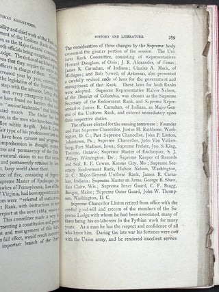 Pythian Knighthood: Its History and Literature