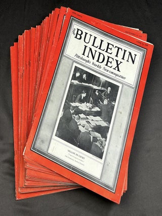 The Bulletin Index, 1935-1937, 55 issues, Pittsburgh's Weekly Newsmagazine. Frank Hall Fraysur, ed.