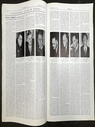 The Bulletin Index, 1935-1937, 55 issues, Pittsburgh's Weekly Newsmagazine