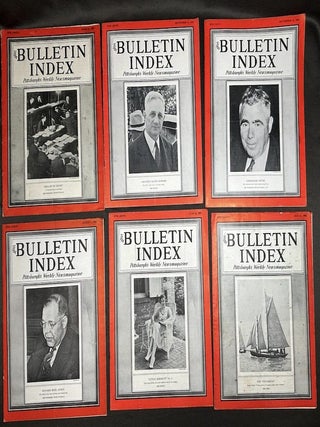 The Bulletin Index, 1935-1937, 55 issues, Pittsburgh's Weekly Newsmagazine