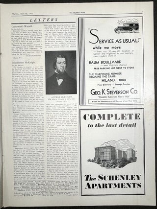 The Bulletin Index, 1935-1937, 55 issues, Pittsburgh's Weekly Newsmagazine