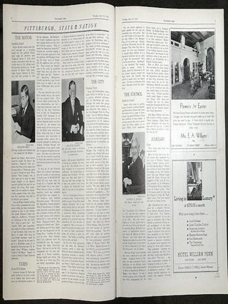 The Bulletin Index, 1935-1937, 55 issues, Pittsburgh's Weekly Newsmagazine