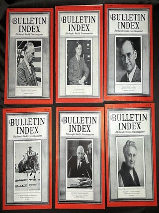 The Bulletin Index, 1935-1937, 55 issues, Pittsburgh's Weekly Newsmagazine