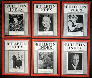 The Bulletin Index, 1935-1937, 55 issues, Pittsburgh's Weekly Newsmagazine