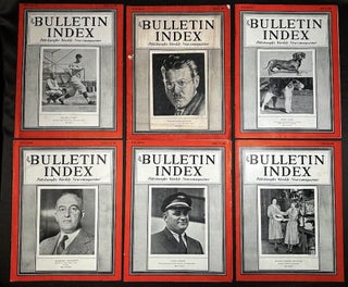 The Bulletin Index, 1935-1937, 55 issues, Pittsburgh's Weekly Newsmagazine