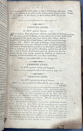 Laws of the Commonwealth of Pennsylvania, Vol. I (1803)