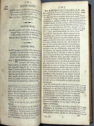 Laws of the Commonwealth of Pennsylvania, Vol. III (1803)