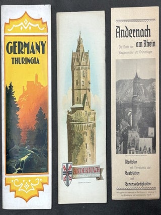 Shoebox full of brochures, travel guides, photos, postcards of 1930s ...