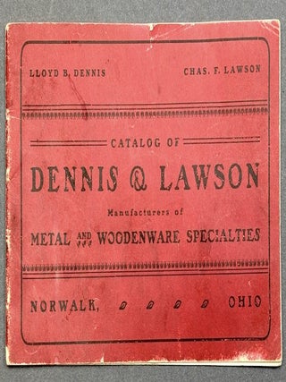 Item #H39769 Early 1900s catalog of metal and woodenware: invalid tables, ironing, wash & pastry...