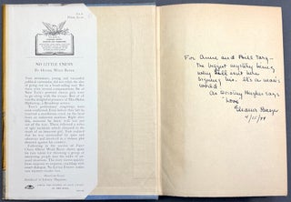 No Little Enemy (mystery) inscribed by Perry to William Targ & his wife