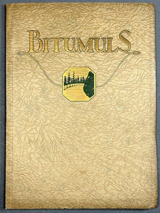 Item #H39836 1929 promotional book for Bitumuls Asphaltic binders for pavement of roads "Pure...