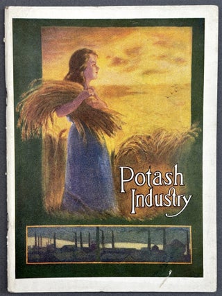 Item #H39954 The Potash Industry (1912 book with illustrations, charts, photos