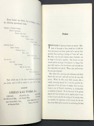 The Potash Industry (1912 book with illustrations, charts, photos)