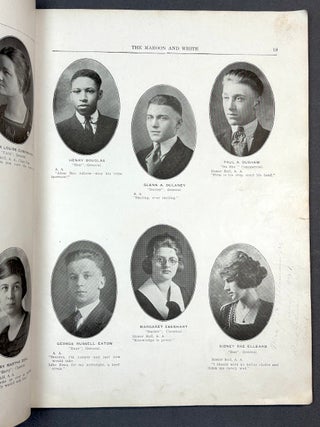 Uniontown High School, 1920 Yearbook, Maroon and White, Commencement Issue