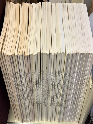 Railroad History, 41 issues, Nos. 132-173, Spring 1975 - Autumn 1995