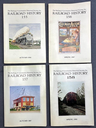 Railroad History, 41 issues, Nos. 132-173, Spring 1975 - Autumn 1995