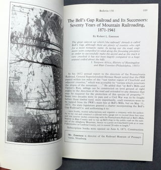 Railroad History, 41 issues, Nos. 132-173, Spring 1975 - Autumn 1995