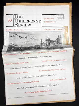 Item #H40165 The Threepenny Review no. 38, Summer 1989. Anna Akhmatova, Sigrid Nunez Greil Marcus