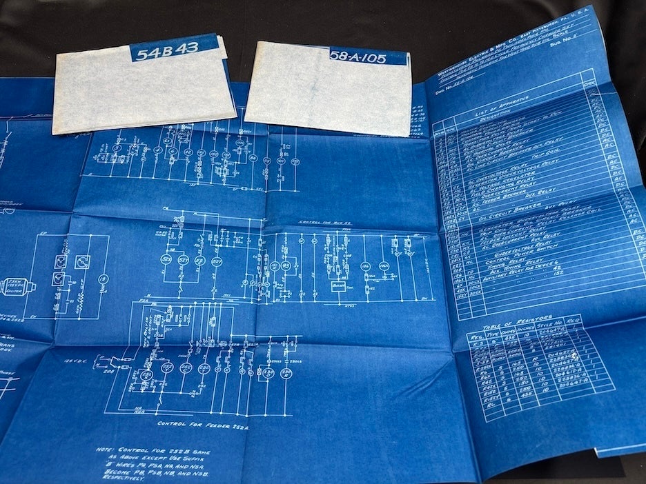 Bound group of books & leaflets, 1928-1935 on automatic switching ...