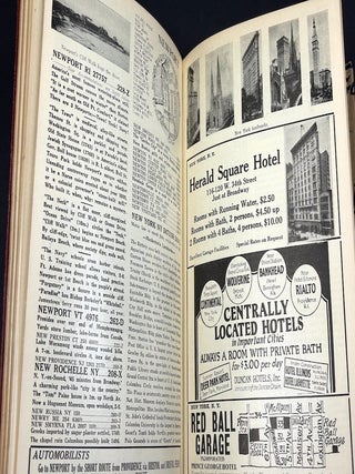 "Motor Trips" (1927) -- New England -- New York -- Canada -- Pennsylvania -- New Jersey -- Florida
