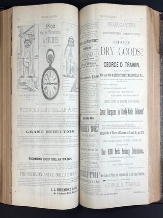 The Chautauquan, Vol. 1 no. 1 October 1880 - Vol. 2 no. 10 July 1882 bound volume
