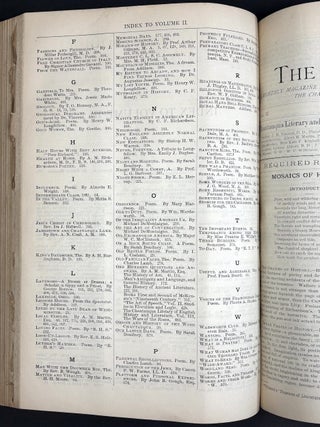 The Chautauquan, Vol. 1 no. 1 October 1880 - Vol. 2 no. 10 July 1882 bound volume