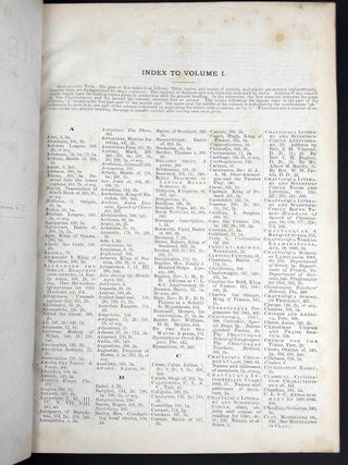 The Chautauquan, Vol. 1 no. 1 October 1880 - Vol. 2 no. 10 July 1882 bound volume