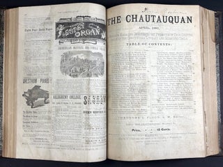 The Chautauquan, Vol. 1 no. 1 October 1880 - Vol. 2 no. 10 July 1882 bound volume