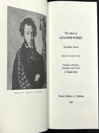 The Letters of Alexander Pushkin, Third Ed.