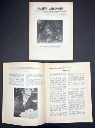 The Amateur Astronomer, Vol. I no. 1 (April 1929) - Vol. VIII no. 3, Spring 1936