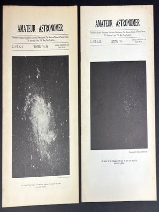 The Amateur Astronomer, Vol. I no. 1 (April 1929) - Vol. VIII no. 3, Spring 1936